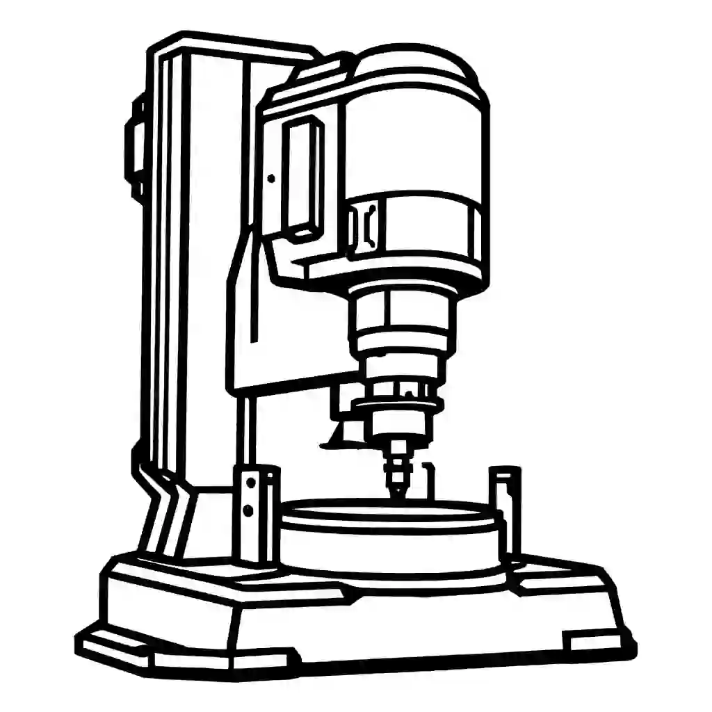 Drilling Machine coloring pages